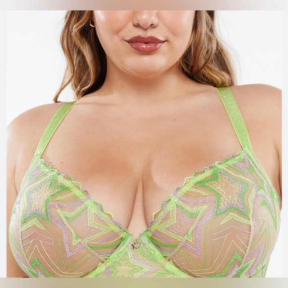 SAVAGE X FENTY: Shining Star Unlined Demi Bra - Picture 3 of 9